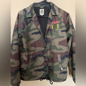 Vans kids windbreaker jacket